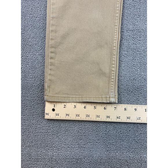 Levi's Men's 31x32 514 Straight Fit Beige Chino Khaki Jeans - Picture 9 of 14